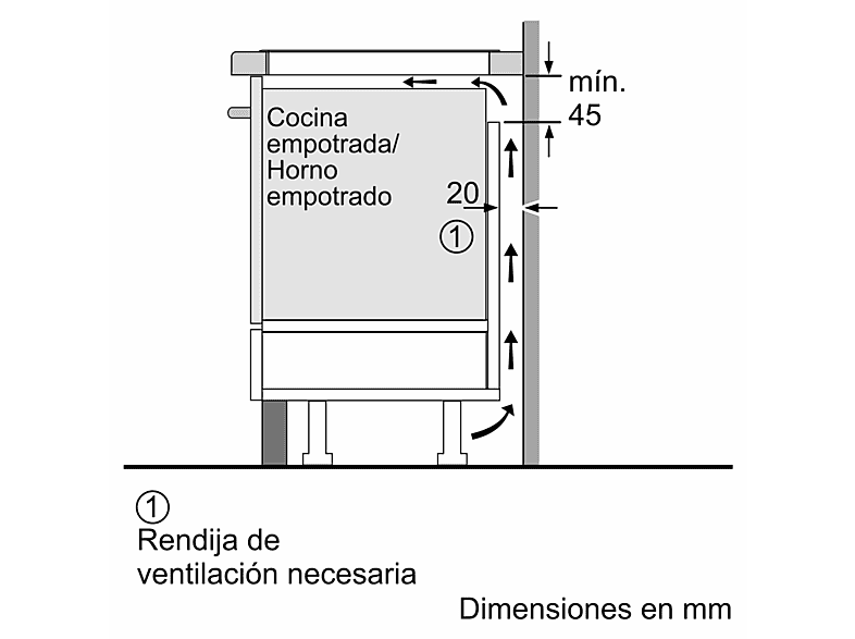 Placa inducción - Bosch PUJ631BB5E, 3 zonas, 28 cm, Función Sprint, Control TouchSelect, 60 cm, Negro — foto 8