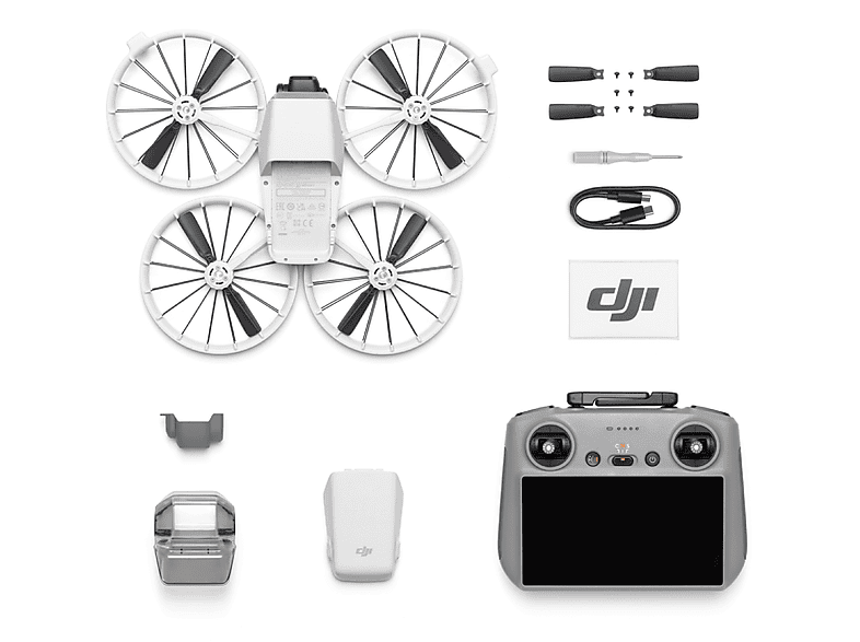 Dron - DJI Flip (DJI RC 2), 48 megapixel, 31 min Autonomía, AI Subject Tracking, Vídeos 4K, Gris — foto 10