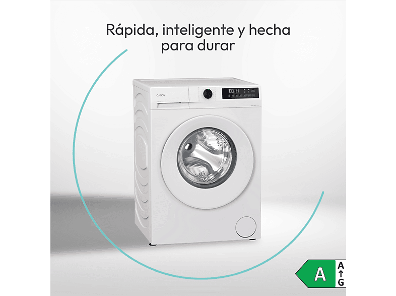 Lavadora carga frontal - Candy GD 4105-S ProWash 300, 10 kg, 1400 rpm, 16 programas, Blanco — foto 5