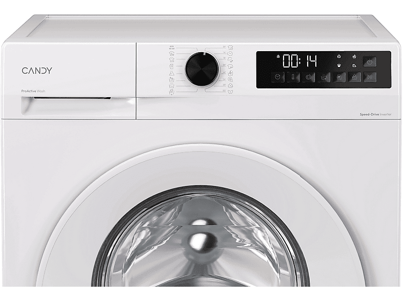 Lavadora carga frontal - Candy GD 4105-S ProWash 300, 10 kg, 1400 rpm, 16 programas, Blanco — foto 9