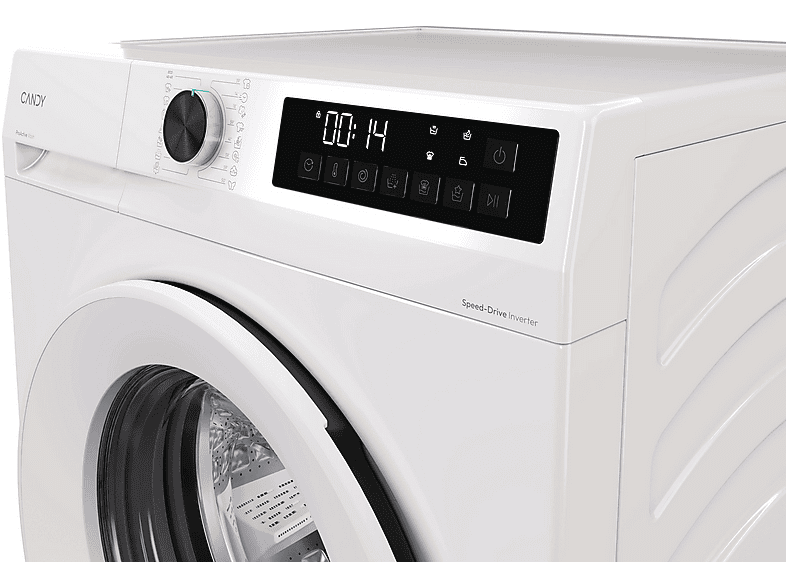 Lavadora carga frontal - Candy GD 4105-S ProWash 300, 10 kg, 1400 rpm, 16 programas, Blanco — foto 10