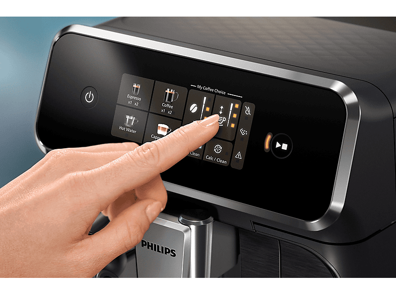 Cafetera superautomática - Philips EP2331/10, LatteGo, Pantalla táctil, 1.8 l, Filtro AquaClean, Negro — foto 6