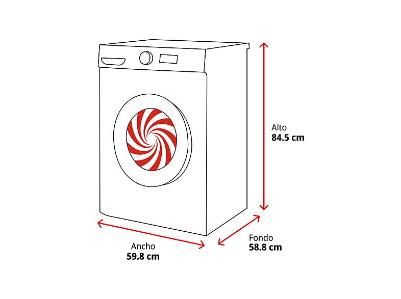 Lavadora carga frontal - Bosch WGG254Z4ES, Serie 6, 10 kg, 1400 rpm, 15 programas, Iron Assist anti arrugas, Speed Perfect, Blanco — foto 2