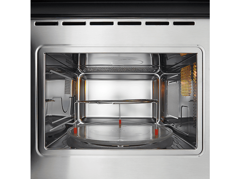 Microondas con grill integrable - LG MG7Z2593B, 900 W, 8 niveles, 25 l, Cristal negro — foto 5