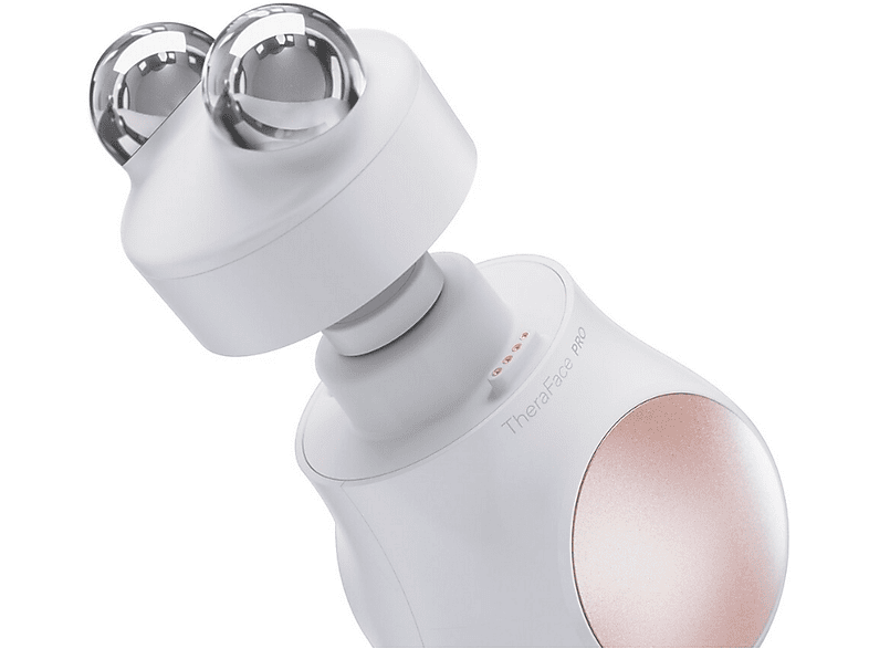 Masajeador facial - Therabody TheraFace PRO, Para Cara, Terapia de luz LED, Microcorriente, Limpieza Profunda, Blanco — foto 11