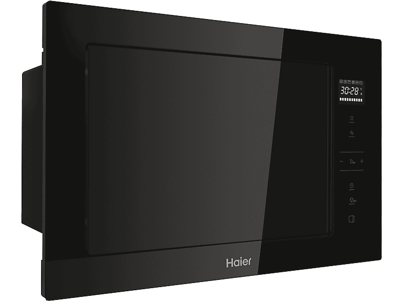 Microondas con grill integrable - Haier Series 2&4 H38MWID4ID27N, 900W, 6 niveles, 28 l, Negro — foto 3