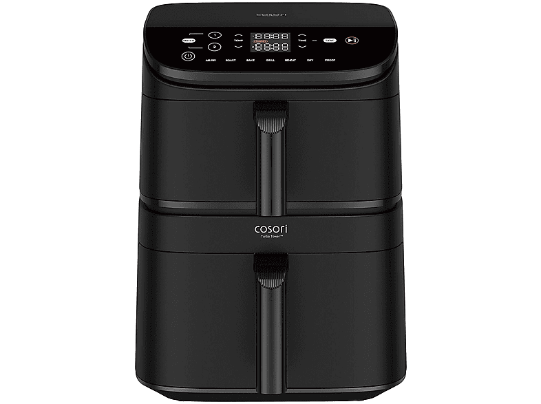 Freidora de aire - Cosori CAF-DC121-AEUR, 10.8 l, 2630 W, 230 °C, 7 Funciones de Cocción, Negro — foto 4