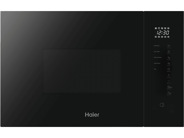 Microondas con grill integrable - Haier ID Series 4&2 H38FMWID4ID27N, 900W, 6 funciones, 20 l, Negro — foto 1