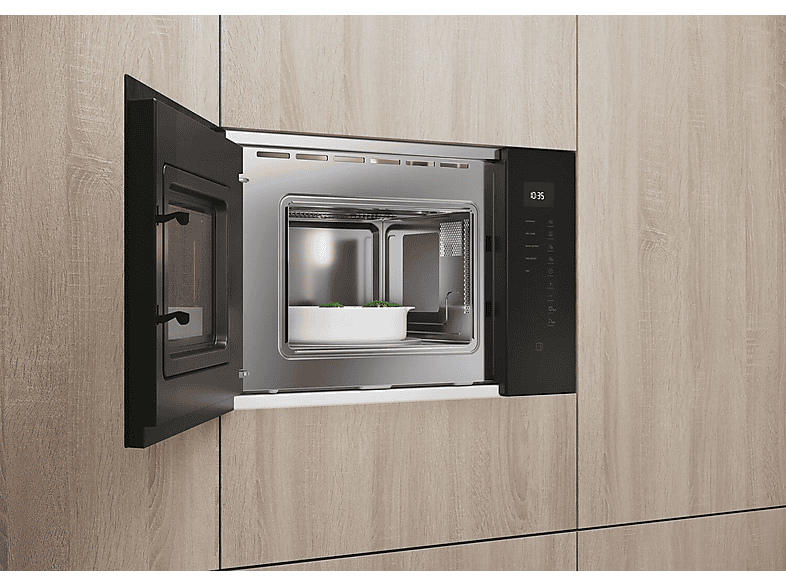 Microondas con grill integrable - Haier ID Series 4&2 H38FMWID4ID27N, 900W, 6 funciones, 20 l, Negro — foto 2