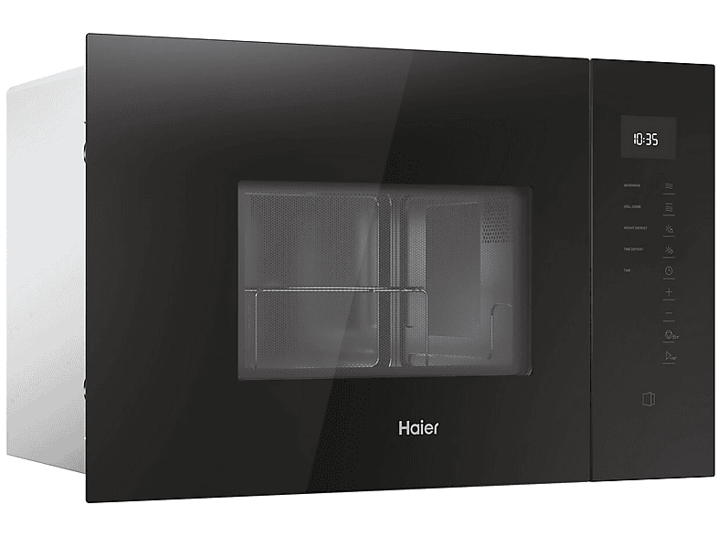 Microondas con grill integrable - Haier ID Series 4&2 H38FMWID4ID27N, 900W, 6 funciones, 20 l, Negro — foto 7
