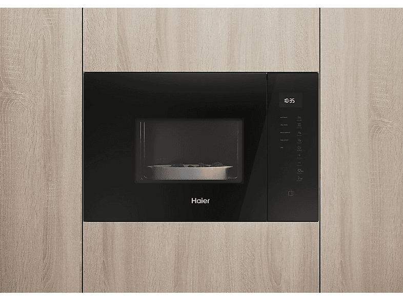 Microondas con grill integrable - Haier ID Series 4&2 H38FMWID4ID27N, 900W, 6 funciones, 20 l, Negro — foto 8