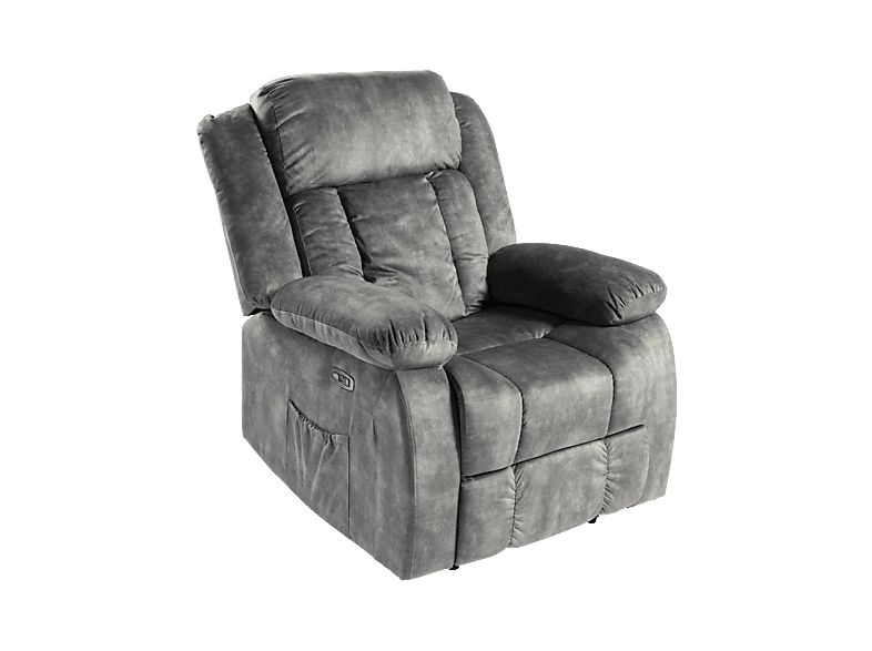 Sillón de masaje - DUPI Innova, Peso máximo 150 kg, Gris