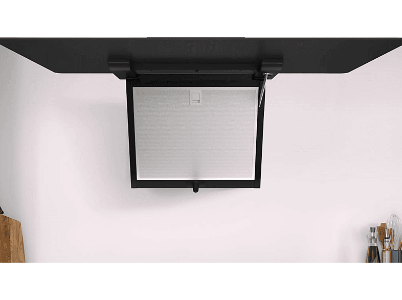 Campana decorativa - Balay 3BC587GNH, Serie cristal, 3 velocidades, 768 m³/h, Extra Silencio, Función eliminación total de humos, 80 cm, negro — foto 5