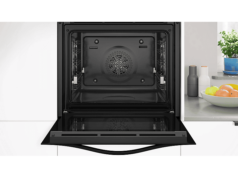 Horno - Balay 3HB5159N4, Serie Cristal, Multifunción, Hidrolítica, 71 l, Función Freidora de Aire, Aire Caliente 3D Profesional, 60 cm, Cristal Negro — foto 4