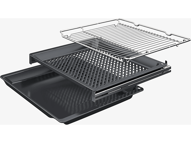 Horno - Balay 3HB5159N4, Serie Cristal, Multifunción, Hidrolítica, 71 l, Función Freidora de Aire, Aire Caliente 3D Profesional, 60 cm, Cristal Negro — foto 7