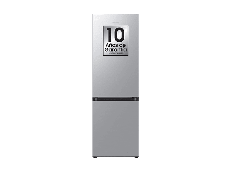 Frigorífico combi - Samsung Smart RB34C602DSA/EF, No Frost, 185.3cm, 344l, Mono Cooling, WiFi, Inox