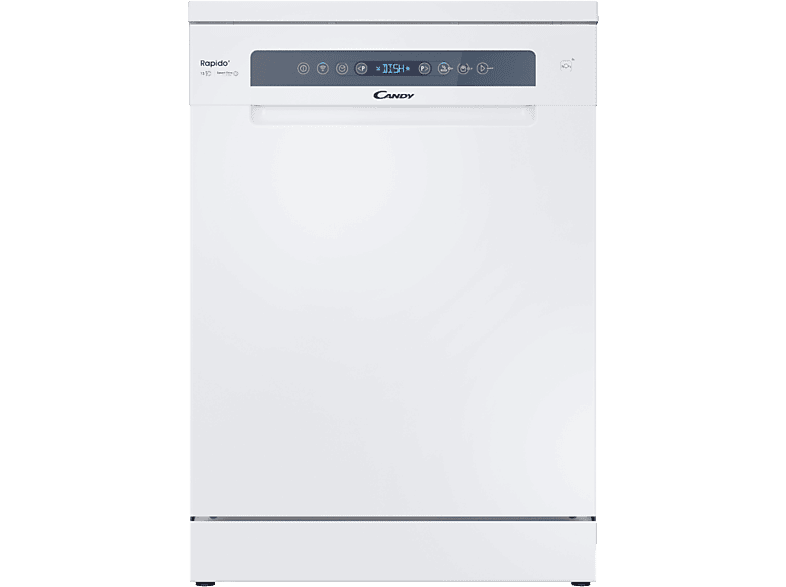 Lavavajillas - Candy Rapido' CF 3C7F0W, 13 Servicios, 5 Programas, 60 cm, Motor Inverter, Wi-Fi, Blanco — foto 1