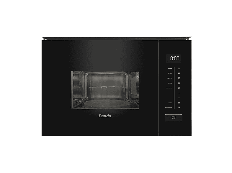 Microondas integrable - PANDO ONE MCR38, 800 W, 20 l, Negro — foto 1