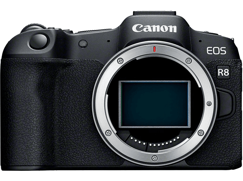 Cámara EVIL - Canon EOS R8, 24.3 megapixel, Pantalla 7.5 cm, Vídeo 4K, Wi-Fi, Negro