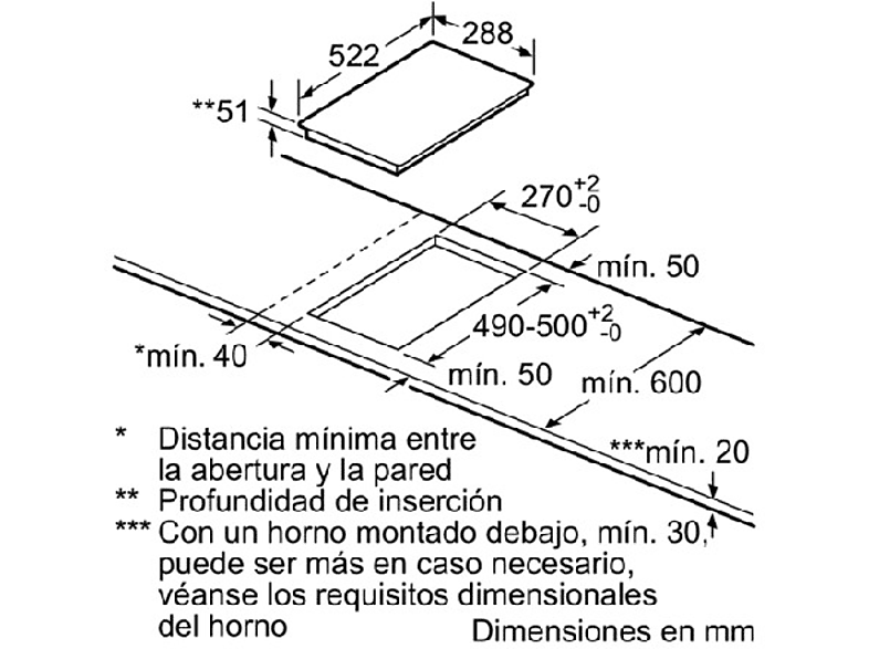 Placa modular - Balay 3EB930LQ, Inducción, 2 zonas, 21 cm, Negro — foto 2