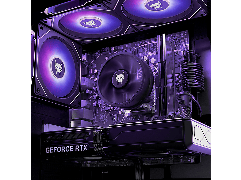 PC Gaming - BEASTCOM Q5 | Pro Gaming, Intel® Core™ i7-11700F, 16 GB RAM, 1 TB SSD, GeForce RTX™ 5060 Ti, Windows 11 Home, Negro — foto 4