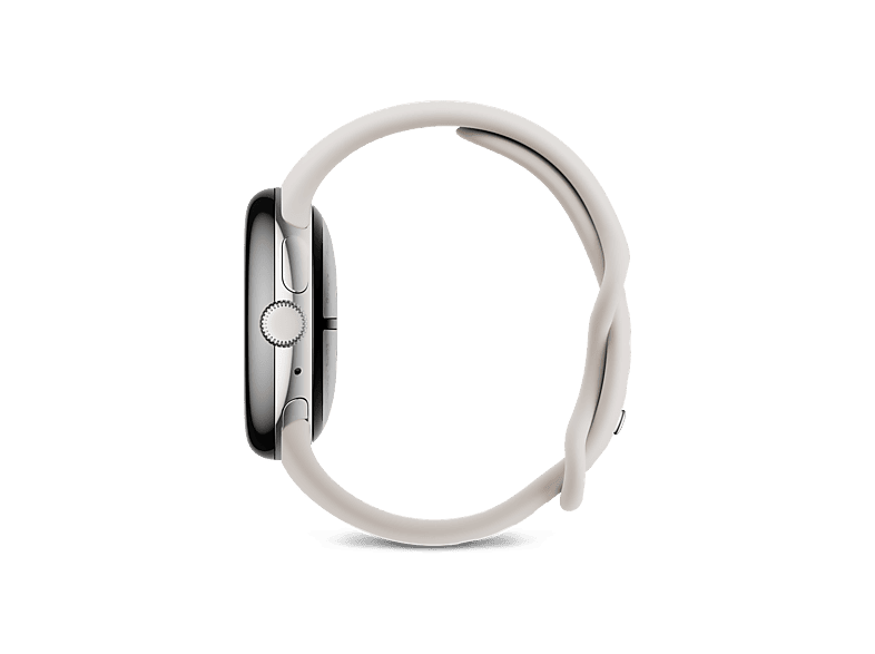 Smartwatch - GOOGLE PIXEL WATCH 3 41MM SILVER, S-L, Aluminio 100% reciclado, Porcelana — foto 4
