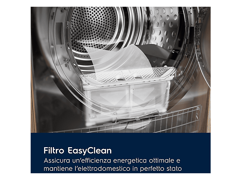 Secadora bomba de calor - ELECTROLUX 916 900 376, Eléctrico, 8 kg, Blanco — foto 5