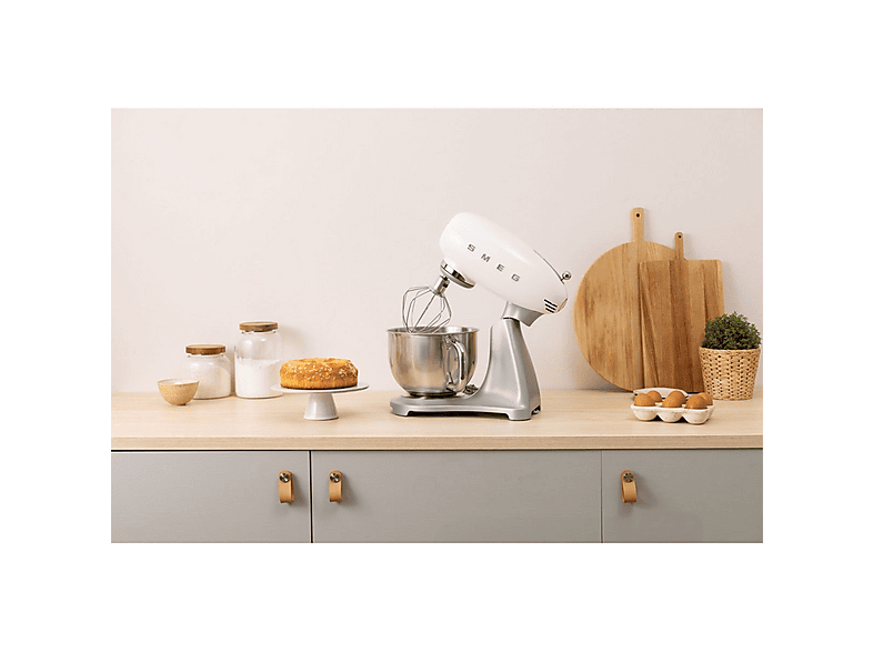 Robot Amasador - SMEG SMF04, Blanco — foto 7