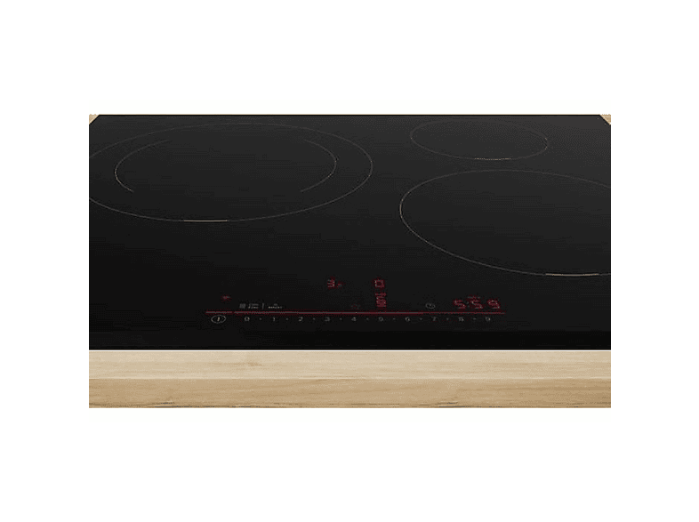 Placa de inducción - BOSCH PIJ631HB1E, 3 zonas, 592 mm, Negro — foto 3