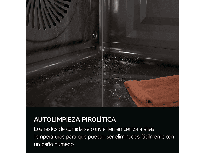 Horno - AEG TE8PB731AB, Multifunción, Pirolítico, 71 l, 60 cm, Negro — foto 10