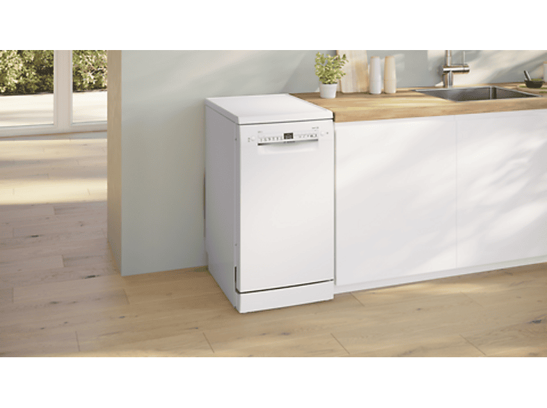 Lavavajillas - Bosch SPS2HKW55E, 10 servicios, 6 programas, 45 cm, Home connect, Smart start, Extra secado, Blanco — foto 4