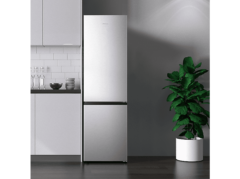 Frigorífico combi - Hisense RB440N4BCE, 200.4 cm, 336l, Freshzone, Iluminación LED, Multi Airflow, Inox — foto 5