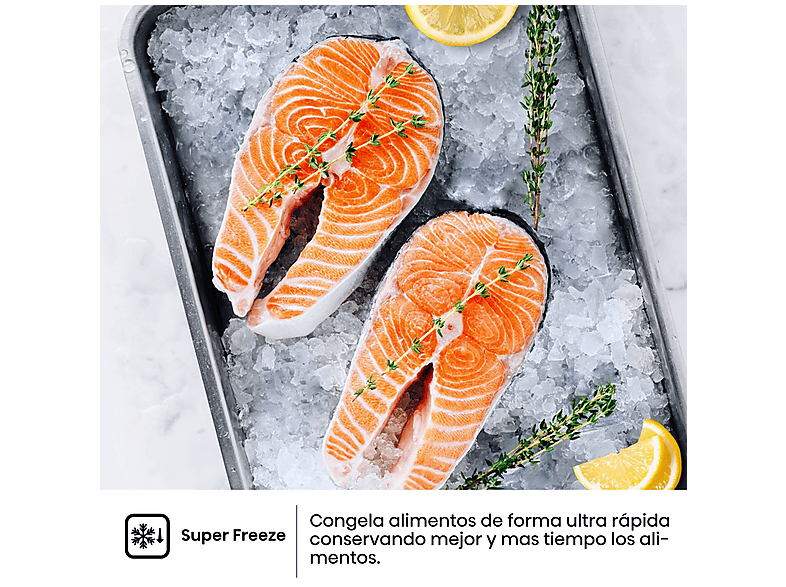 Frigorífico combi - Hisense RB440N4BCE, 200.4 cm, 336l, Freshzone, Iluminación LED, Multi Airflow, Inox — foto 9