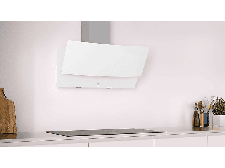 Campana decorativa - Balay 3BC585GB, 3 velocidades, 629 m³/h, 800 mm, Blanco — foto 3