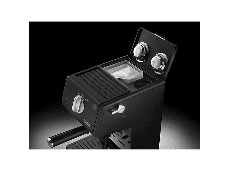 Cafetera express - DELONGHI ECP31.21, 15 bar, 1100 W, 2 tazas, Negro — foto 6