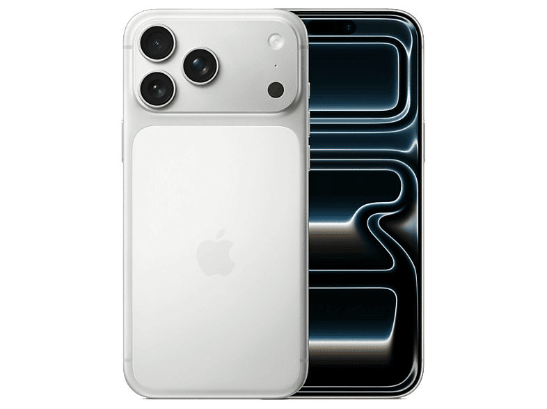 Apple iPhone 17 Pro Max, Plata, 512 GB, 5G, 6.9" OLED Super Retina XDR, Chip A19 Pro, iOS