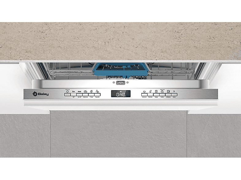 Lavavajillas - Balay 3VF5032DP, 13 servicios, 5 programas, 59.8 cm, Sin panelar — foto 6