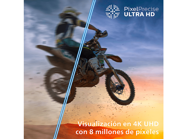 TV QLED 65" - Philips Ambilight 65PUS8510/12, UHD 4K, Titan OS, Smart TV, Pixel Precise Ultra HD, Dolby Atmos, Negro mate — foto 6