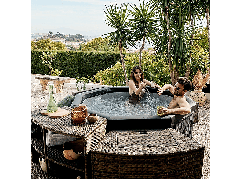 Spa de exterior - NETSPA Octopus Con Mueble, Blanco — foto 5