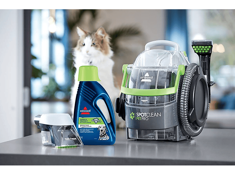 Aspirador sin bolsa - BISSELL 15585 - SPOTCLEAN PET PRO, 750 W, Depósito 2.9 L, Negro — foto 5