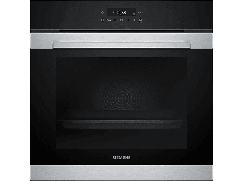 Horno - SIEMENS HB372ABS0S, Integrable, Sí, 71 l, 548 mm, Negro, Acero inoxidable — foto 1