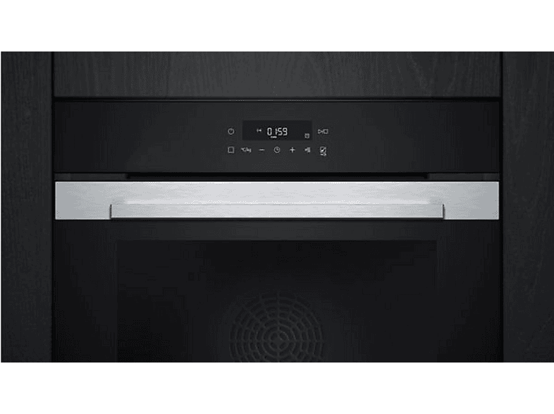 Horno - SIEMENS HB372ABS0S, Integrable, Sí, 71 l, 548 mm, Negro, Acero inoxidable — foto 2