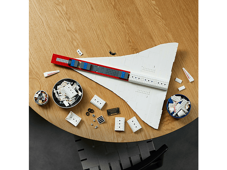 Juego de construcción - LEGO ICONS Concorde, edad recomendada: 18 año(s), 2083 piezas — foto 5