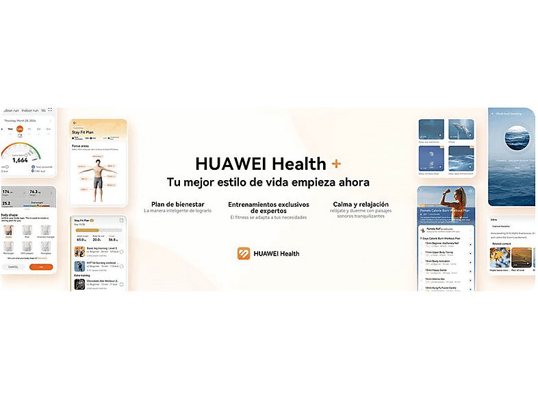 Smartwatch - Huawei Watch GT5 Pro 42mm, Llamadas Bluetooth, Respuesta con Teclado, Mapas Campos Golf, 7 días batería, Correa Fluoroelastómero Blanco — foto 15