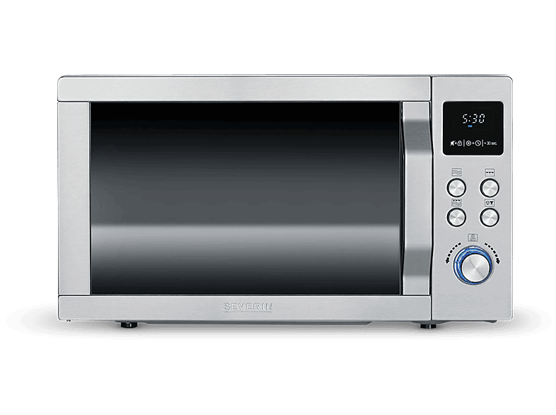 Microondas - SEVERIN MW 7751, 1,000 W, 10 potencia, 20 l, Cepillado