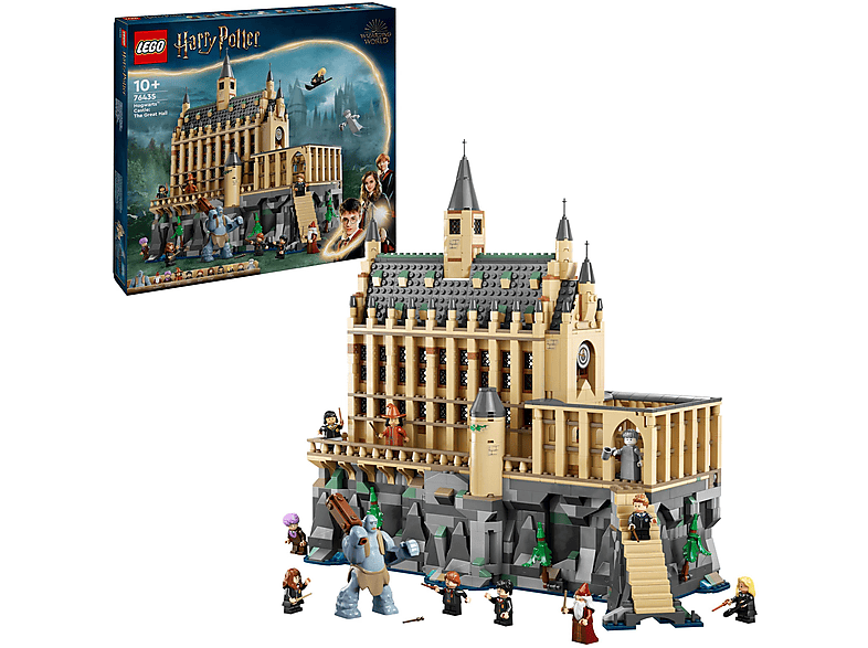 Juego de construcción - LEGO Hogwarts Castle: The Great Hall, edad recomendada: 6 año(s), 1732 piezas