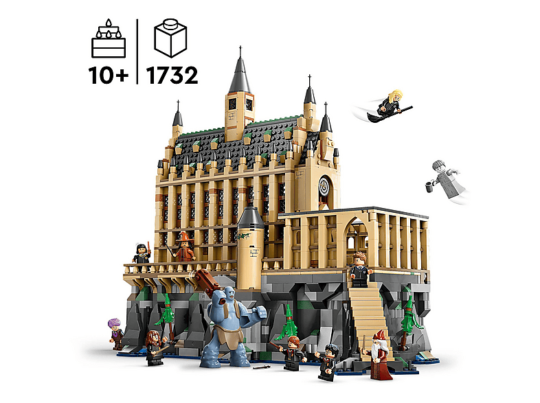 Juego de construcción - LEGO Hogwarts Castle: The Great Hall, edad recomendada: 6 año(s), 1732 piezas — foto 9
