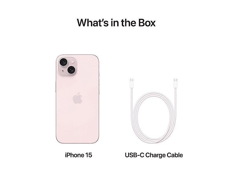 APPLE iPhone 15 6.1" 128GB, Rosa, Smartphone iOS, 128 GB, 6,1 " OLED Super Retina XDR, Chip A16 Bionic, 3350 mAh — foto 8