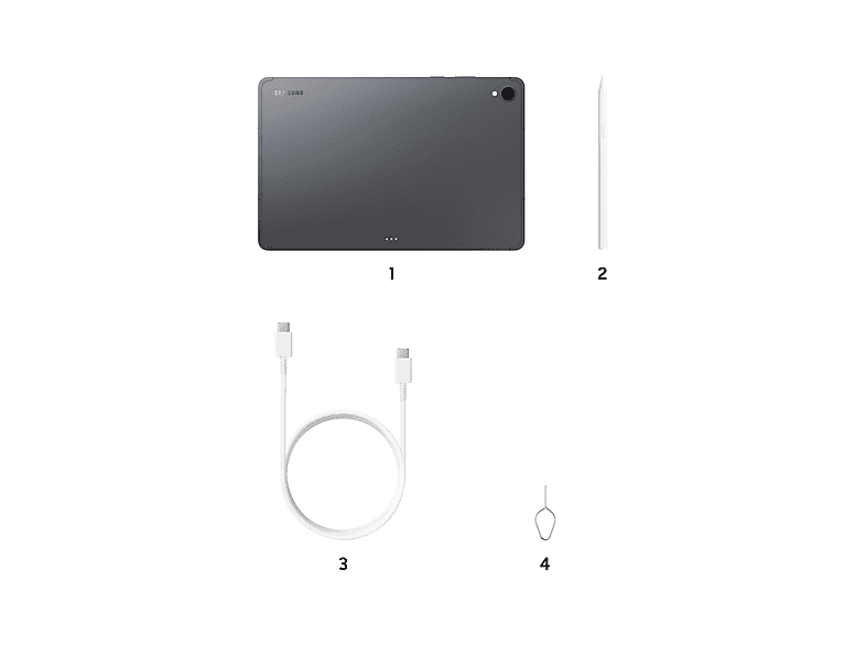 Tablet - Samsung Galaxy Tab S11, 5G, 11" WQXGA+, 12 GB RAM, 256 GB, Gris, con S Pen — foto 9