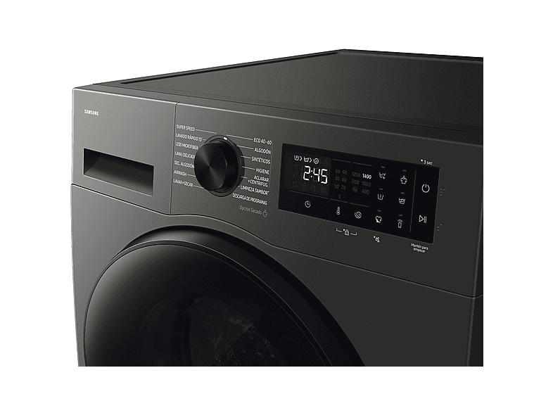 Lavadora secadora - Samsung WD90HG5U34BXEC, 9 kg de lavado, 6 kg de secado, 16 programas, Función WiFi con SmartThings™, Gris — foto 5